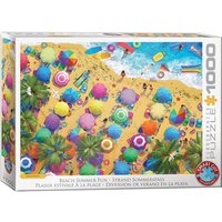 Eurographics 6000-5871 - Beach Summer Fun, Strand Sommerspass, Puzzle, 1000 Teile von Eurographics