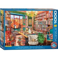 Eurographics 6000-5888 - The Old Library, Die alte Bibliothek, Puzzle, 1000 Teile von Eurographics