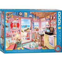 Eurographics 6000-5908 - Ocean Cottage, Die Strandhütte, Puzzle, 1000 Teile von Eurographics