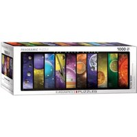 Eurographics 6010-0308 - The Solar System , Panorama Puzzle - 1000 Teile von Eurographics