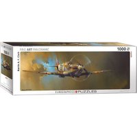 Panoramic Puzzle 1000 Teile - Spitfire by Barrie A.F. Clark Panoramic Puzzle 1000 Teile - Spitfire by Barrie A.F. Clark von Eurographics