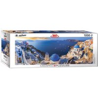 Eurographics 6010-5300 - Santorini Griechenland, Panorama Puzzle - 1000 Teile von Eurographics