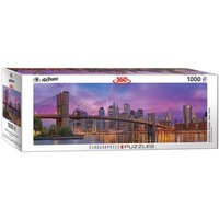 Eurographics 6010-5301 - Brooklyn Bridge New York, Panorama Puzzle - 1000 Teile von Eurographics