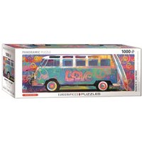 Eurographics 6010-5549 - Love Bus, Panorama Puzzle - 1000 Teile von Eurographics