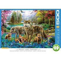 Eurographics 6500-5360 - Wolfsee Fantasie , Puzzle, 500 Teile Eurographics 6500-5360 - Wolfsee Fantasie , Puzzle, 500 Teile von Eurographics