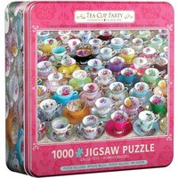 Eurographics 8051-5314 - Teetassen Party - Puzzledose, 1.000 Blech Puzzle von Eurographics