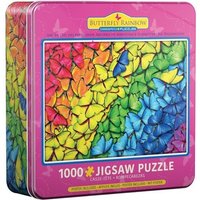 Eurographics 8051-5603 - Schmetterling Regenbogen Puzzledose, 1.000 Blech Puzzle von Eurographics