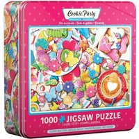 Eurographics 8051-5605 - Kekse Party Puzzledose, 1.000 Blech Puzzle von Eurographics