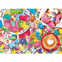 Puzzle in Dosen 1000 Teile - Cookie Party Puzzle in Dosen 1000 Teile - Cookie Party von Eurographics
