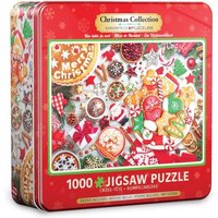 Eurographics 8051-5623 - Weihnachtstisch Puzzledose, 1.000 Blech Puzzle von Eurographics