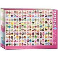 Puzzle 2000 Teile - Cupcakes Galore Puzzle 2000 Teile - Cupcakes Galore von Eurographics