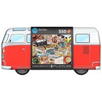 Eurographics 8551-5576 - VW Bus Road Trips - Puzzle Dose, 550 Blech Puzzle von Eurographics