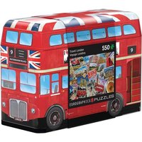 Eurographics 8551-5779 - London Bus, Puzzle, 550 Teile in Blechdose von Eurographics