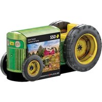 Eurographics 8551-5780 - Vintage Tractor Shaped, Puzzle, 550 Teile in Blechdose von Eurographics