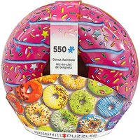 Eurographics 8551-5782 - Donut Rainbow, Puzzle, 550 Teile in Blechdose von Eurographics