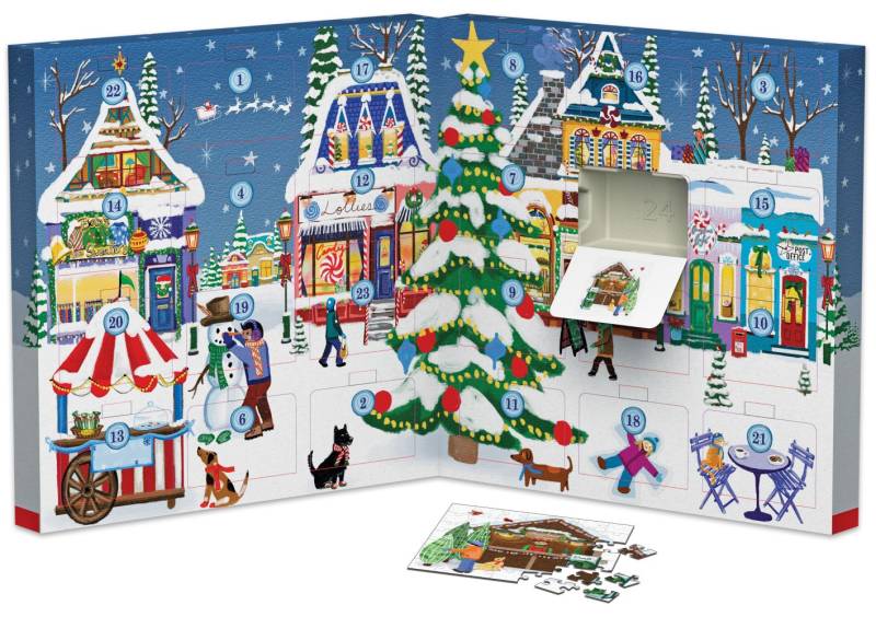 Eurographics Adventskalender - 24 Puzzles 50 Teile Puzzle Eurographics-9924-5919 von Eurographics