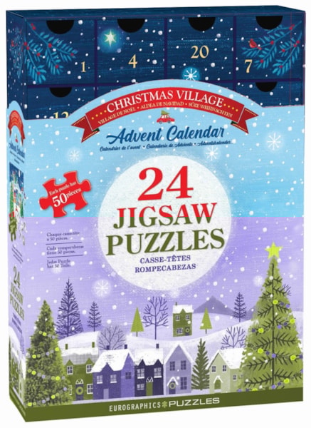 Eurographics Adventskalender - Weihnachtsdorf - 24 Puzzles 50 Teile Puzzle Eurographics-8924-5920 Eurographics Adventskalender - Weihnachtsdorf - 24 Puzzles 50 Teile Puzzle Eurographics-8924-5920 von Eurographics