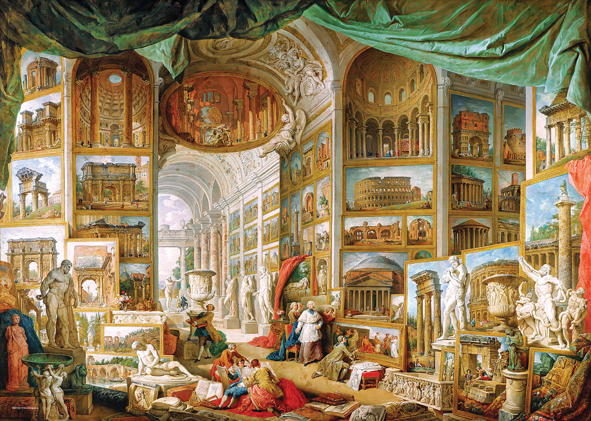 Eurographics Ansichten des Antiken Rom von Paolo Pannini 1000 Teile Puzzle Eurographics-6000-5907 Eurographics Ansichten des Antiken Rom von Paolo Pannini 1000 Teile Puzzle Eurographics-6000-5907 von Eurographics
