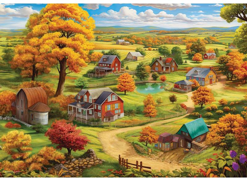 Eurographics Connecting Pieces - Peaceful Living 24 Teile Puzzle Eurographics-6724-6018 Eurographics Connecting Pieces - Peaceful Living 24 Teile Puzzle Eurographics-6724-6018 von Eurographics