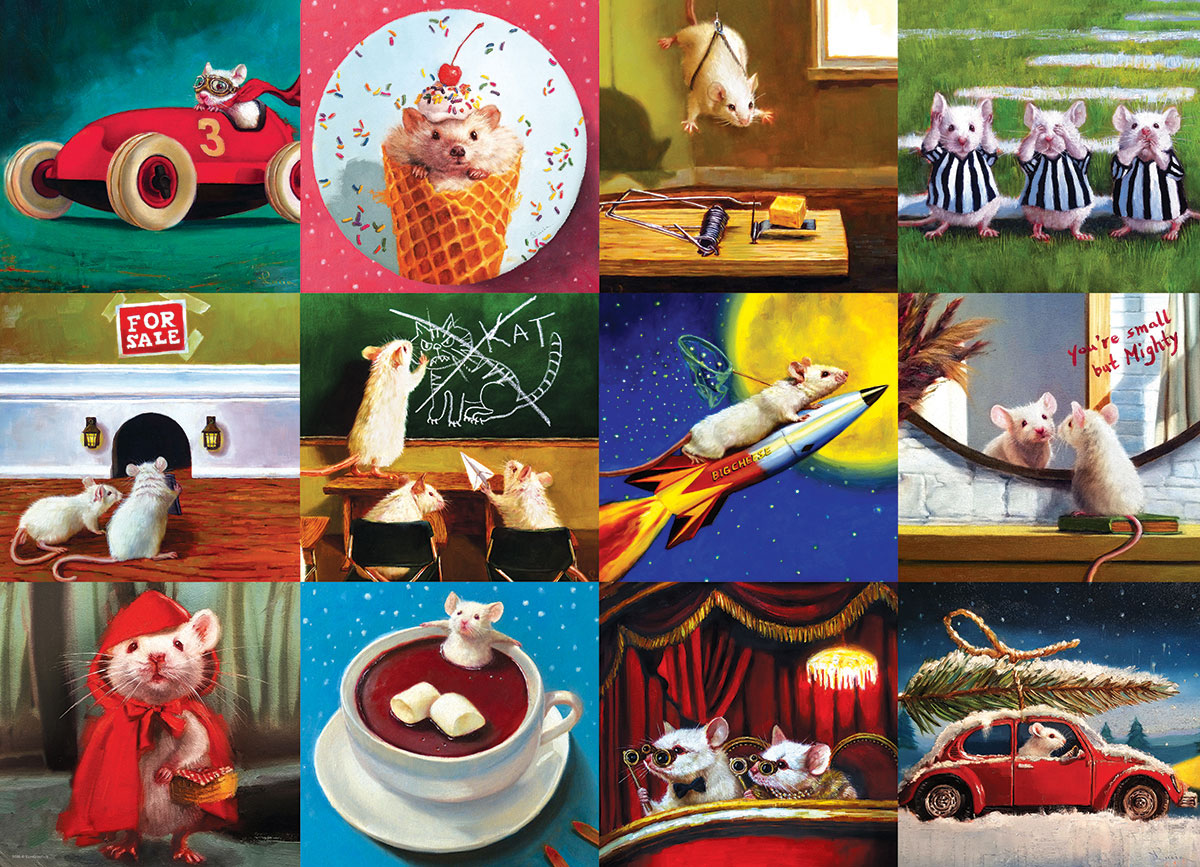 Eurographics Funny Mice 1000 Teile Puzzle Eurographics-6000-5695 Eurographics Funny Mice 1000 Teile Puzzle Eurographics-6000-5695 von Eurographics