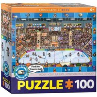 Eurographics 6100-0475 - Hockey - Suchen & Finden , Puzzle, 100 Teile von Eurographics