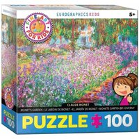 Eurographics 6100-4908 - Monets Garten von Claude Monet , Puzzle, 100 Teile von Eurographics