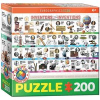 Eurographics 6200-0724 - Erfinder und ihre Erfindungen, Puzzle, 200 Teile von Eurographics