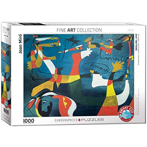 Eurographics 6000-0859 Joan Miro Puzzle, Multi, 1000 von EuroGraphics