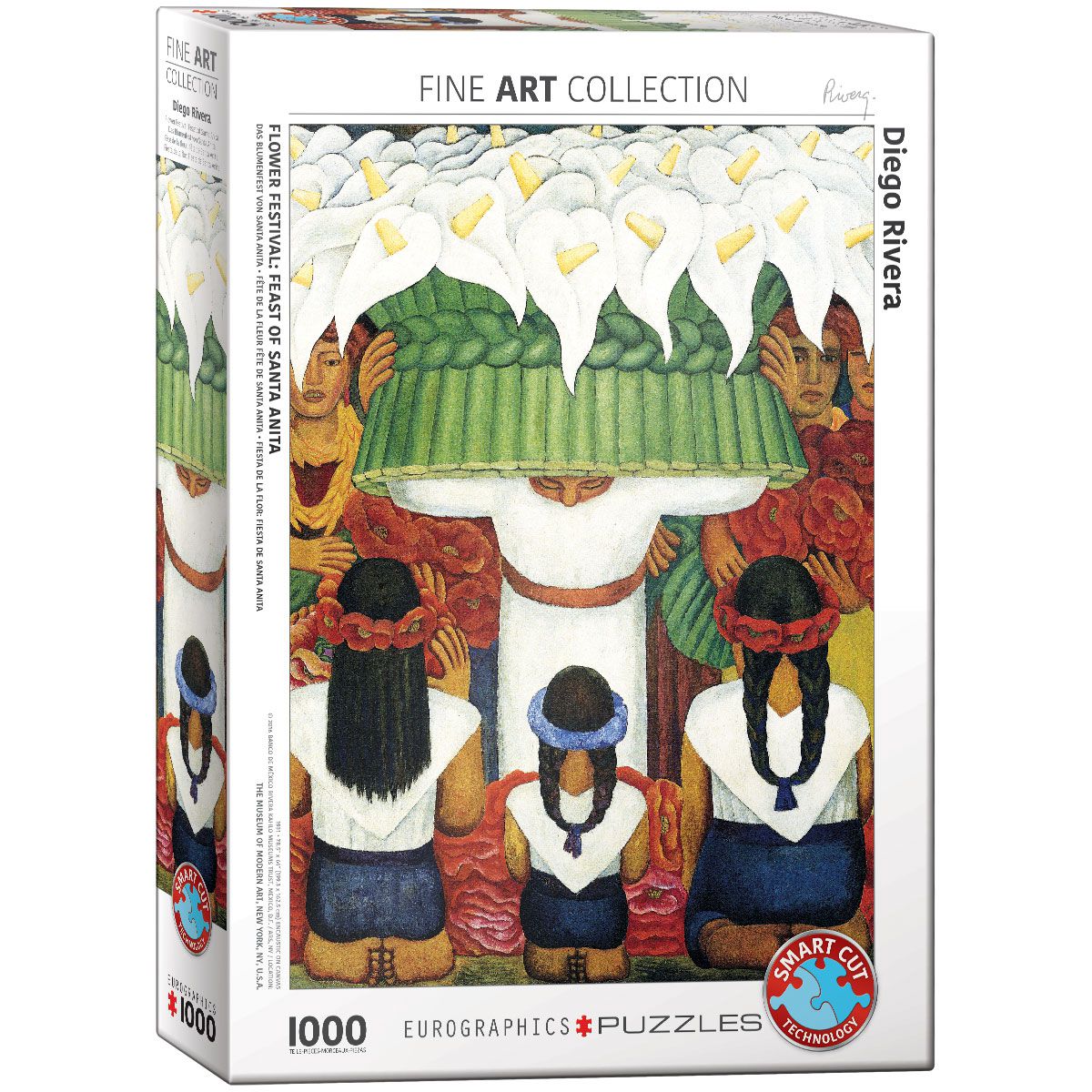 Eurographics Puzzle 1000 Teile - Diego Rivera: Flower Festival: Feast of Santa A... - Eurographics Puzzle 1000 Teile - Diego Rivera: Flower Festival: Feast of Santa A... - von Eurographics