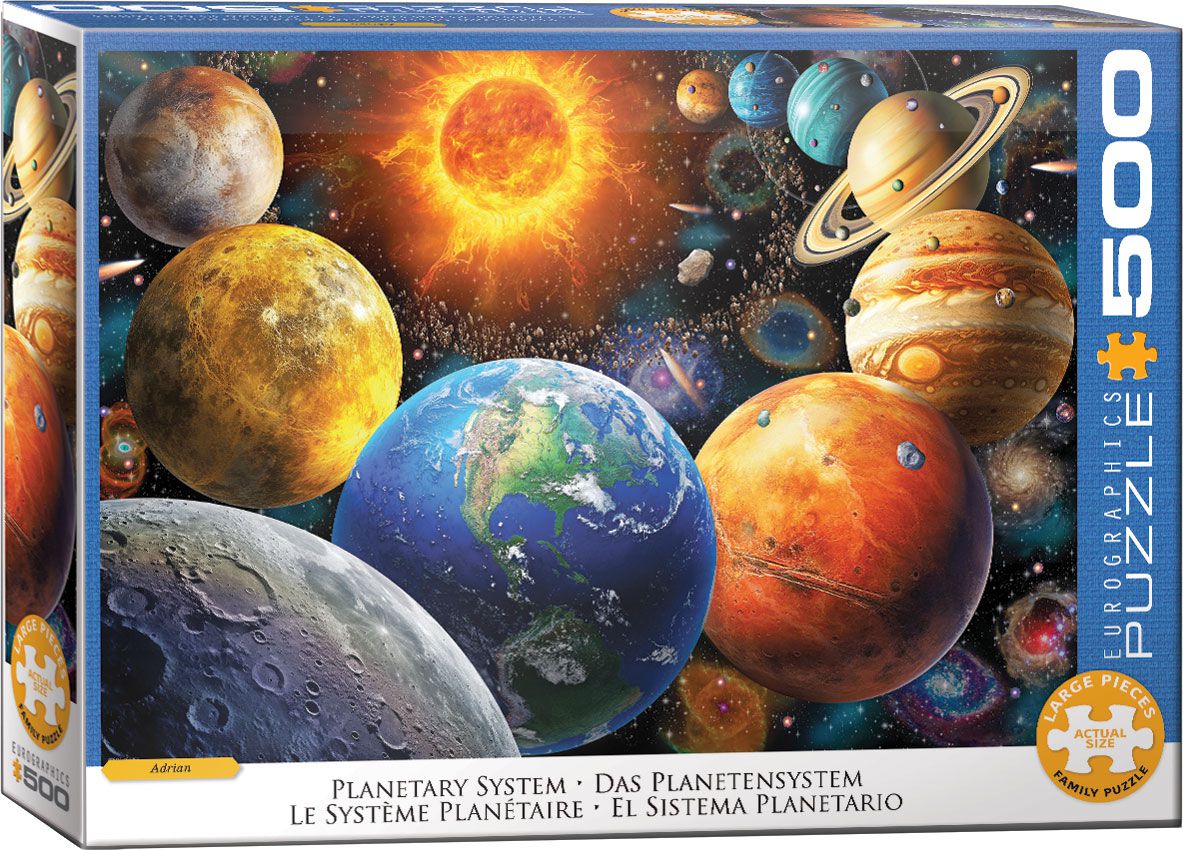 Eurographics Puzzle 500 Teile - Das Planetensystem - Eurographics Puzzle 500 Teile - Das Planetensystem - von Eurographics
