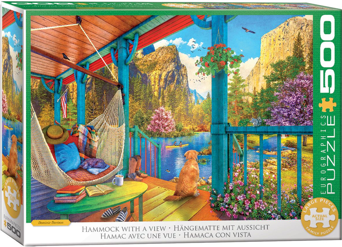Eurographics Puzzle 500 Teile - Hammock with a View - Eurographics Puzzle 500 Teile - Hammock with a View - von Eurographics