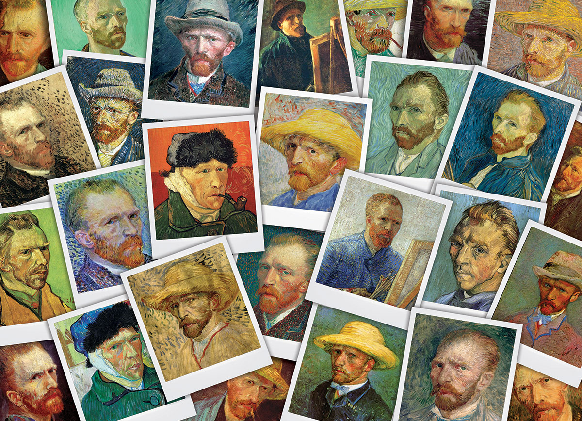 Eurographics Van Gogh Vincent - Selfies 1000 Teile Puzzle Eurographics-6000-5308 von Eurographics