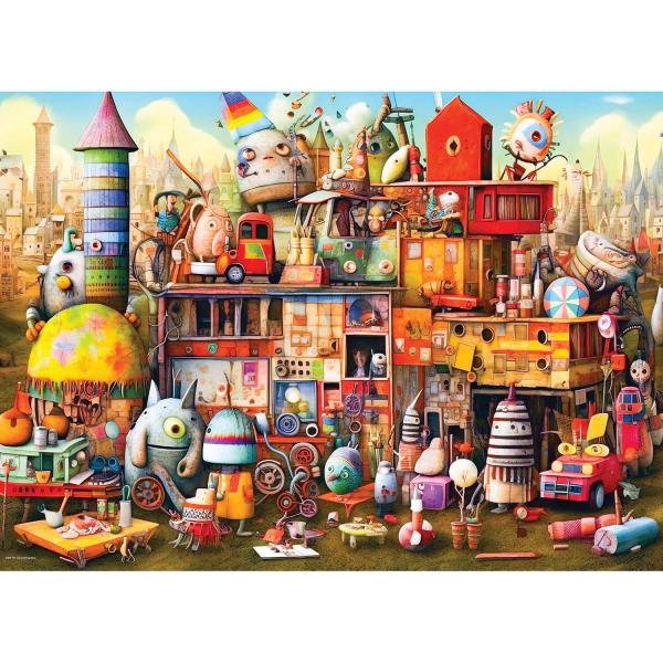 Eurographics XXL Teile - Außenseiterspielzeug 500 Teile Puzzle Eurographics-6500-5909 von Eurographics