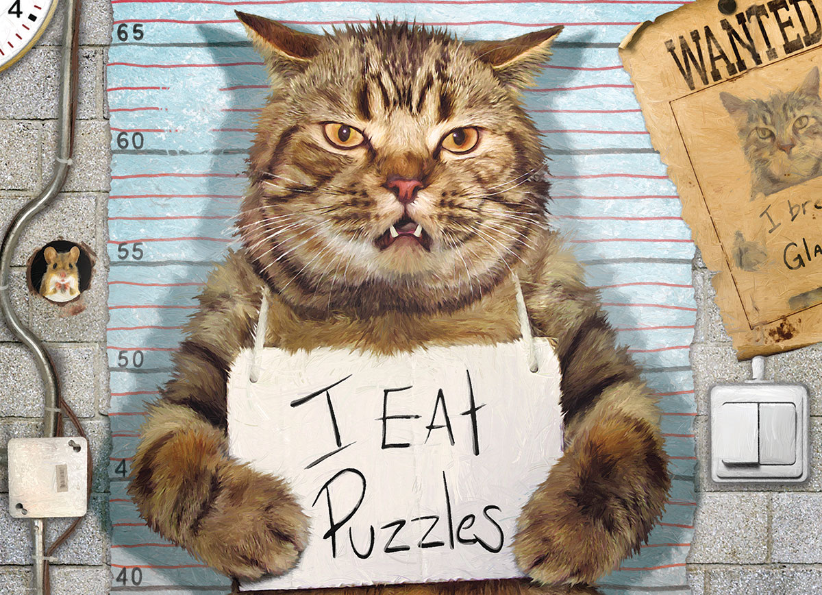Eurographics XXL Teile - Gangsterkatze 500 Teile Puzzle Eurographics-6500-5786 Eurographics XXL Teile - Gangsterkatze 500 Teile Puzzle Eurographics-6500-5786 von Eurographics