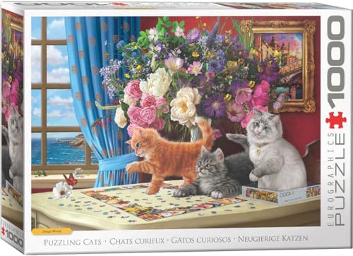 Puzzelnde Katzen von Eurographics