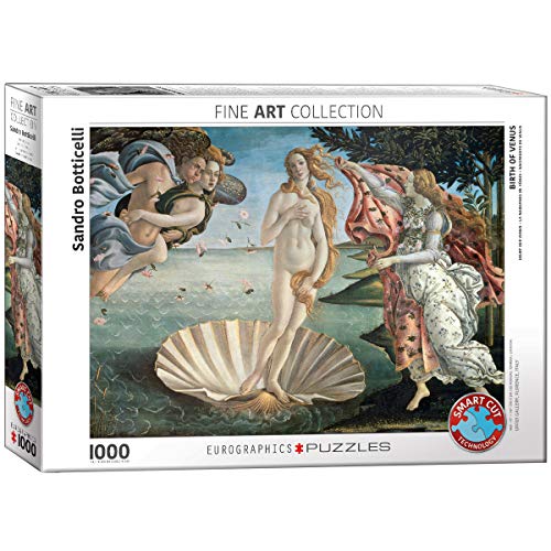 EuroGraphics 6000-5001 Birth of Venus by Botticelli Sandro Puzzle, Mehrfarbig, Einheitsgröße von EuroGraphics