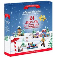 Puzzle Adventskalender - Christmas Town Fair von Eurographics