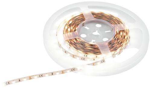 Eurolite 50530106 LED-Streifen EEK: F (A - G) 12V 5m Warmweiß 5m von Eurolite