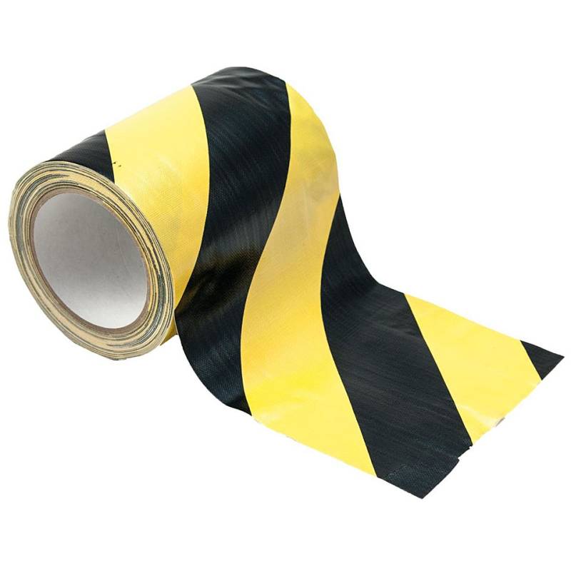 Eurolite Cable Tape yellow/black 150 mm x 15 m Klebeband von Eurolite