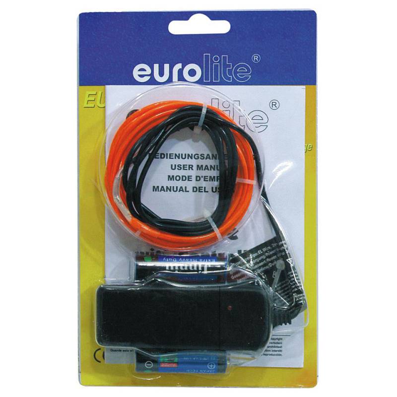 Eurolite EL-Wire 2 mm, 2 m, red Dekoleuchte von Eurolite