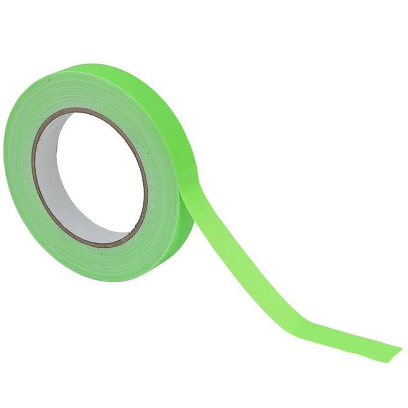 Eurolite Gaffa Tape 19 mm neon-green uv active Klebeband von Eurolite