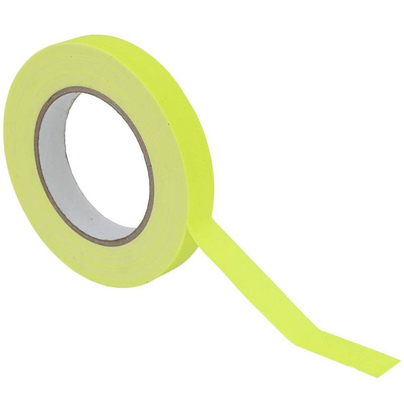 Eurolite Gaffa Tape 19 mm neon-yellow uv active Klebeband von Eurolite