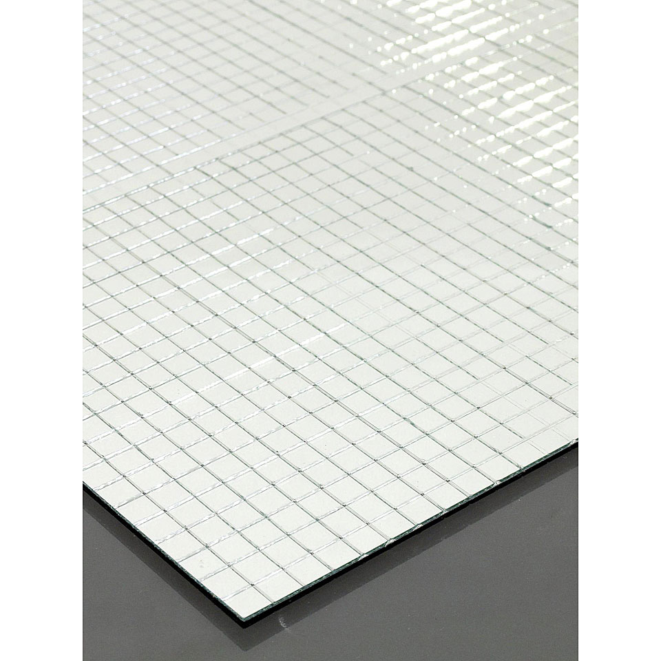 Eurolite Mirror Mat 200 x 200 mm, 10 x 10 mm mirrors Discokugel von Eurolite