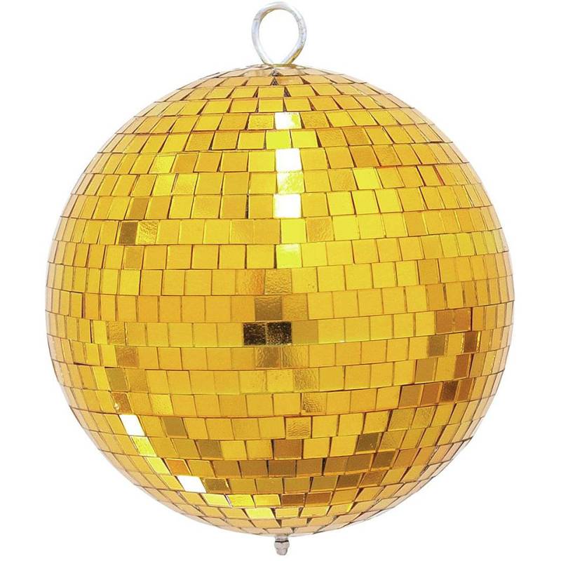 Eurolite Mirrorball 20 cm gold Discokugel von Eurolite