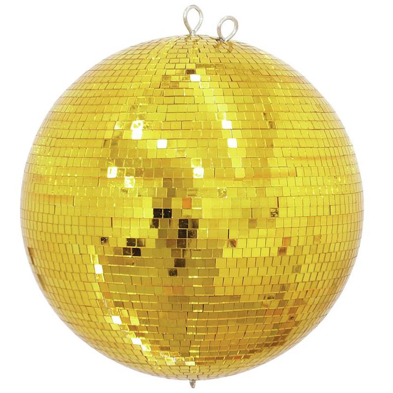 Eurolite Mirrorball 30 cm gold Discokugel von Eurolite