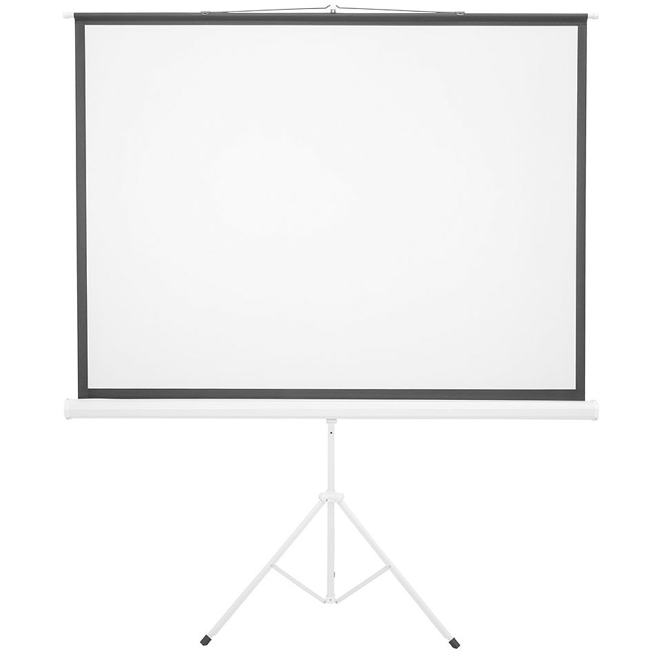 Eurolite Projection Screen 4:3, 1,72x1,3 m with stand Leinwand von Eurolite