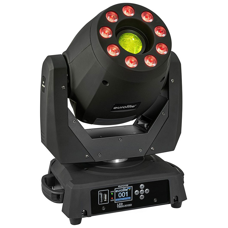 Eurolite TMH-H180 Hybrid Moving-Head Spot/Wash COB Moving Head von Eurolite