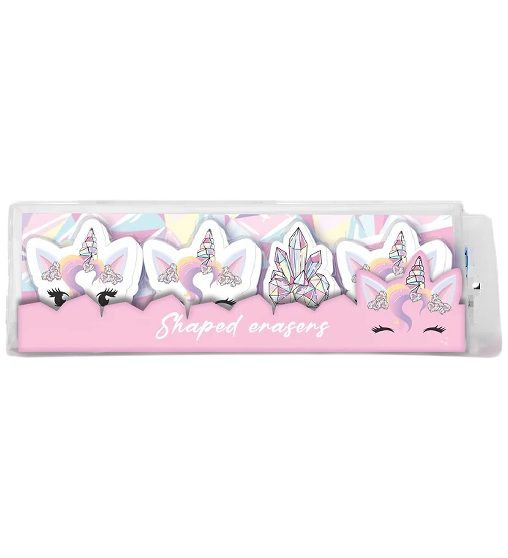 Euromic Radiergummi - 4er-Pack - Einhorn - Euromic - One Size - Radiergummis Euromic Radiergummi - 4er-Pack - Einhorn - Euromic - One Size - Radiergummis von Euromic