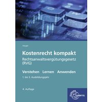 Kostenrecht kompakt von Europa-Lehrmittel