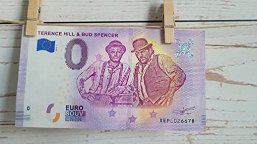 0-Euro-Schein Bud Spencer und Terence Hill Deutschland Souvenirschein (2023-1) Null Euro € Sammler von Eurosouvenir